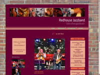 redhouse-jazzband.de Webseite Vorschau