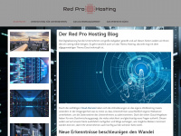 redprohosting.de Webseite Vorschau