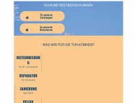 reetdach-sylt.de Webseite Vorschau