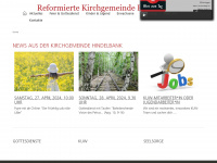 ref-hindelbank.ch Webseite Vorschau