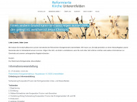 ref-ue.ch Webseite Vorschau