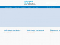 ref-umiken.ch Webseite Vorschau