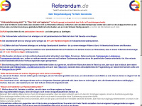 referendum.de Webseite Vorschau