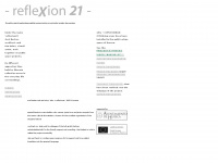 reflexion21.de Webseite Vorschau