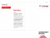 refnet.ch Webseite Vorschau
