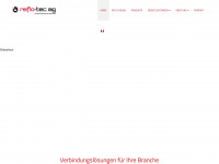 reflo-tec.ch Webseite Vorschau
