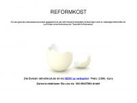reformkost.de Webseite Vorschau