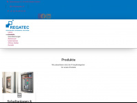 regatec.ch Webseite Vorschau