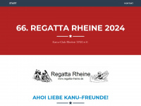regatta-rheine.de Webseite Vorschau