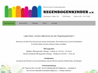 regenbogenkinder-berlin.de Webseite Vorschau