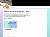 regenbogenschule-kempen.de Webseite Vorschau