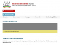 regenbogenschule-nauen.de Webseite Vorschau