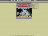regenwassernutzung.at Webseite Vorschau