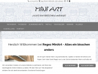 regez-miniart.ch Webseite Vorschau