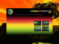 reggaeministers.de Webseite Vorschau