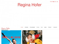 regina-hofer.at Webseite Vorschau