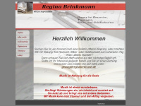 reginabrinkmann.de Webseite Vorschau