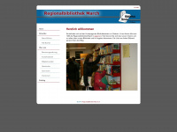 regionalbibliothek-march.ch Webseite Vorschau