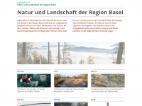 regionatur.ch Webseite Vorschau