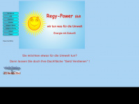 regy-power.de Webseite Vorschau
