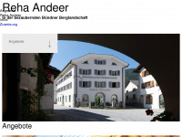 reha-andeer.ch Webseite Vorschau