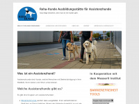 reha-hunde.at Webseite Vorschau