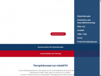rehaaktiv.ch Webseite Vorschau