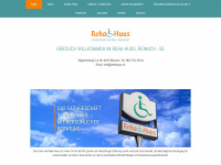rehahuus.ch Webseite Vorschau