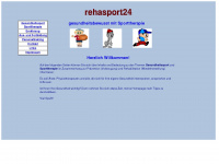 rehasport24.de Webseite Vorschau
