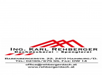 rehbergerdach.at Webseite Vorschau
