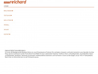 reichard-gmbh.at Webseite Vorschau