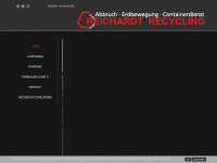 reichardt-recycling.de Webseite Vorschau