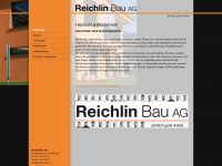 reichlinbau.ch Webseite Vorschau