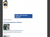reifen-kfz-service.de Webseite Vorschau