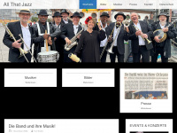 all-that-jazz.net Webseite Vorschau