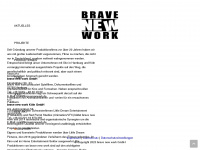 bravenewwork.de Webseite Vorschau