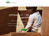 zimrelief.org Webseite Vorschau