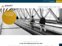 adapt-localization.com Webseite Vorschau