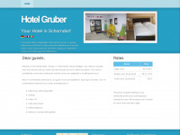 hotel-gruber.de Webseite Vorschau