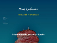 reilmann-restaurant.de Webseite Vorschau