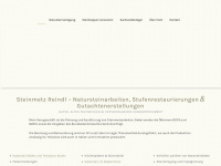 reindl-naturstein.at Webseite Vorschau