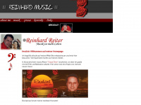 reinhard-music.de Webseite Vorschau