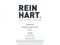 reinhart-web.de Webseite Vorschau