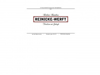reinicke-werft.de Webseite Vorschau