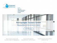 reinigungentschanz.ch Webseite Vorschau