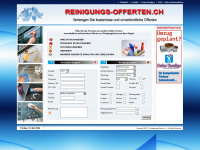 reinigungs-offerten.ch Webseite Vorschau