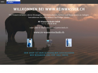 reinwasser.ch Webseite Vorschau