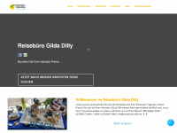 reisebuero-dilly.de Webseite Vorschau