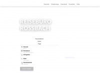 reisebuero-rossbach.de Webseite Vorschau