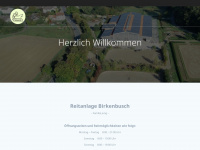 reitanlage-birkenbusch.de Webseite Vorschau